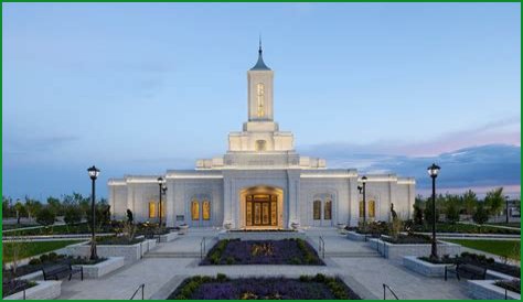 Moses Lake Washington Temple interior, exterior photos