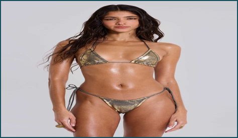 See Rihanna's New Year's Celebration Outfit Featuring a Metallic Bikini Top & Skirt Ensemble